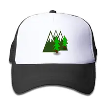 Бейсболки для мальчиков и девочек, бейсболка с сеткой в горном стиле