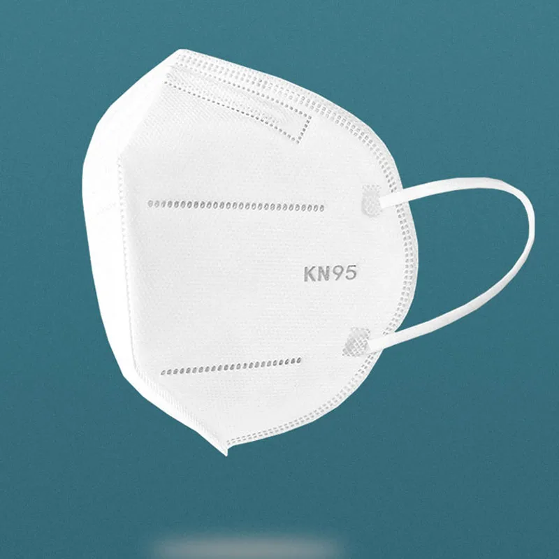 

1 Pc/Pack KN95 CE Certification Face Masks Dust Respirator N95 Masks Adaptable Against Pollution Breathable Mask as KF94 FFP2