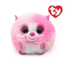 Ty – boule à bulles chat rose Kawaii, jouet de collection pour enfants de 7cm, Kung Fu, Panda, poulpe, nouveauté