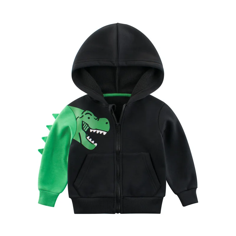 

27kids Korean-style Childrenswear CHILDREN'S Sweater plus Velvet Boy Jacket Men's Sweatshirts & Hoodies Baby Clothes Clothing