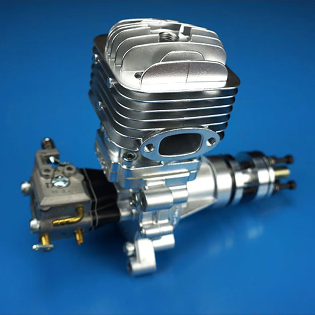 DLE30 30CC бензиновый двигатель одноцилиндровый двухтактный боковой выхлопной двигатель с воздушным охлаждением для радиоуправляемой модели самолетов обучающая игрушка