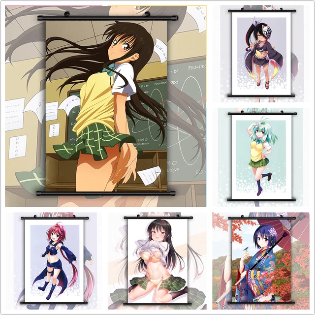 あなたがkotteawa Yui Meaネネネシスハーナアニメ船hdプリントウォールポスターの上を愛しています Painting Calligraphy Aliexpress