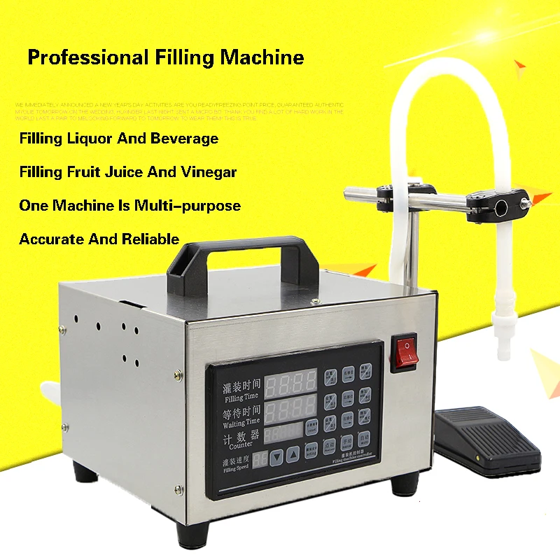 

Liquor Filling Machine Automatic Numerical Control Liquid Quantitative Sub Loading Machine Vinegar Small Sub Loading Machine