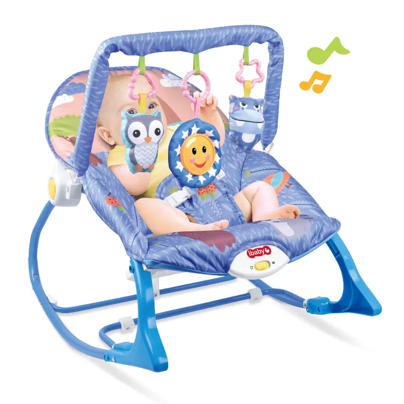 IBaby tao le er детское кресло-качалка многофункциональная музыкальная вибрационная Колыбель детская повседневная