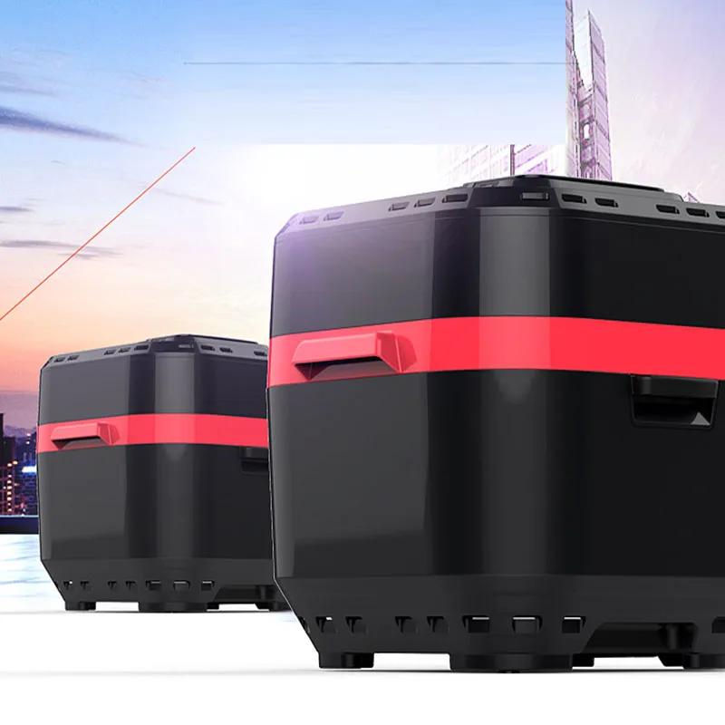 10л D1001A электрическая воздушная фритюрница интеллектуальная автоматическая многофункциональная машина для картофеля фри большой емкости без дыма
