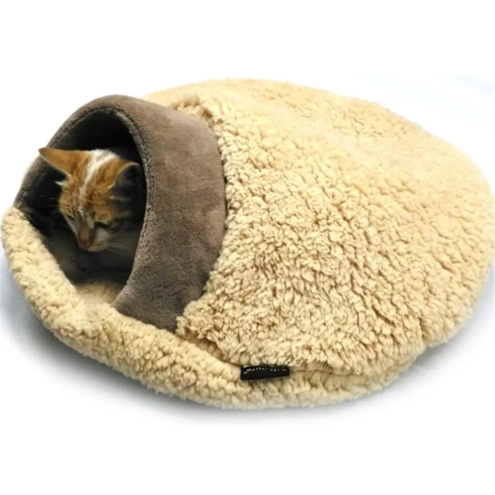 small dog sleeping bag bed Pet Cat Small Dog Puppy in sleeping bag Winter