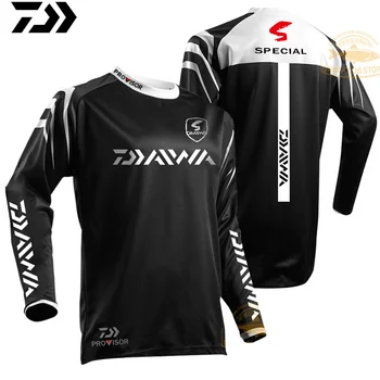 

DAIWA Fishing Clothing Quick-Drying Sun UV Protection T Shirt Vests Sports Clothes Fishing Clothes Fishing Shirts Cycling Wear