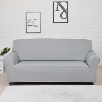 

Solid Color Sofa Cover Big Elasticity Stretch Couch Cover Loveseat Sofa Corner Sofa Towel Furniture Cover 1/2/3/4 Seater