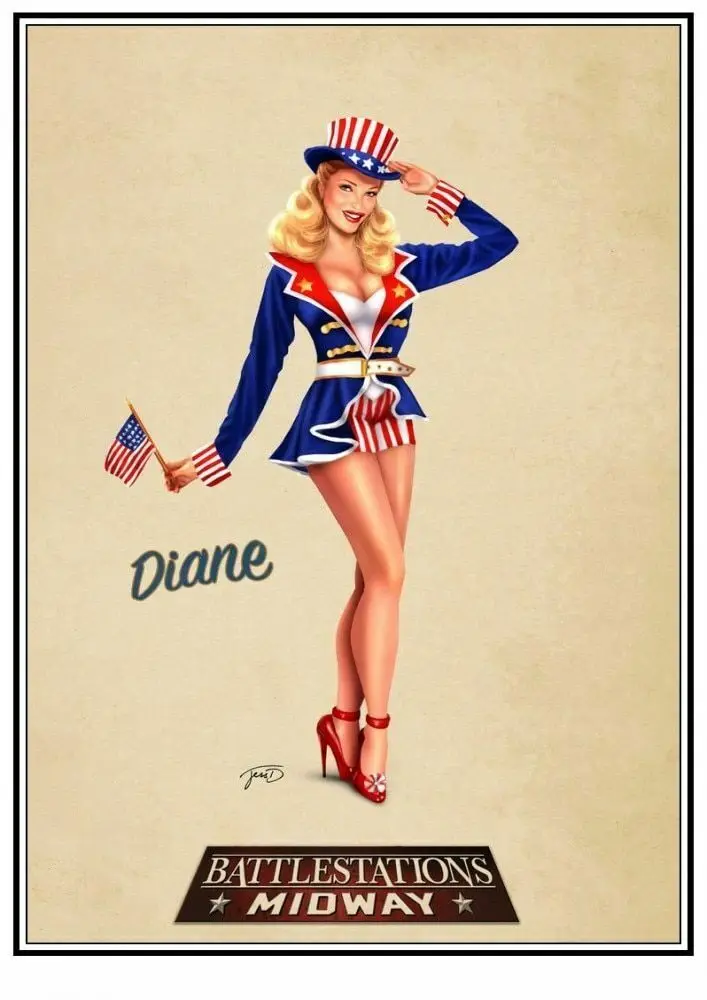 Красный ВИНТАЖНЫЙ ПЛАКАТ Pin Up девушки табличка человек пещера Настенный декор гараж живопись плакаты бар украшение для стен дома, паба ретро металл художественный плакат - Цвет: Красный