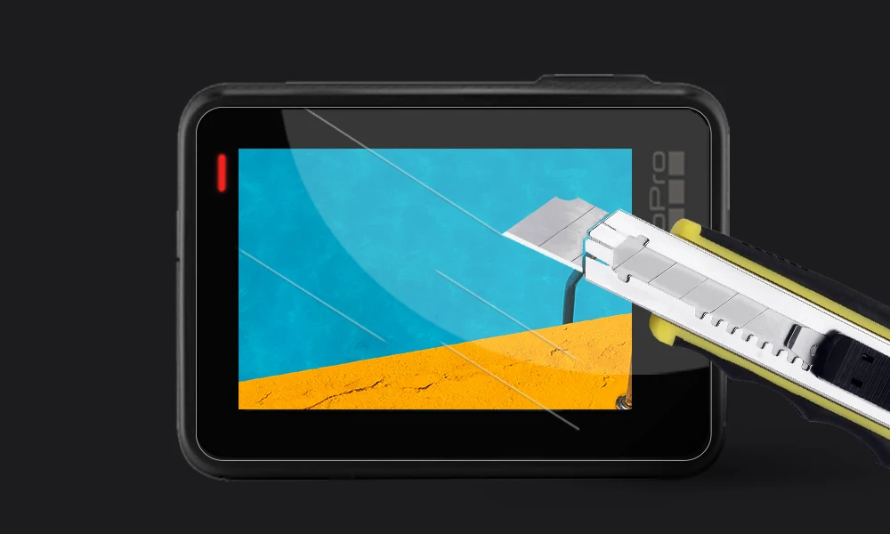 Защитная пленка Vamson высокой четкости для Go Pro Gopro Hero 5 6 7 Hero5 Hero6 Hero7 крышка объектива камеры ЖК-экран Защитная пленка