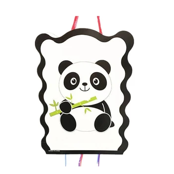 

Atmosphere setting toys black and white panda themed party supplies party pinata preparation for kids birthday party