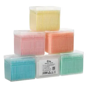 

100PCS Disposable Toothpick Tooth Gap Cleaning Interdental Brush Tooth Gap Cleaning