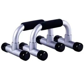 

Non Slip Push Up Bracket Bar Sports I Type Hand Handle Fitness Equipment Stands