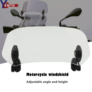 

For BMW F 650 700 750 800 850 GS F 850 GS Adventure 2017+Universal Motorcycle Adjustable WindScreen Windshield Spoiler Deflector