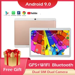 Tablette PC Android, apprentissage, dédiée au jeu, Netcom complet, écran Ultra fin 2 en 1, double caméra, 10.1 pouces, cadeau gratuit, nouveau 