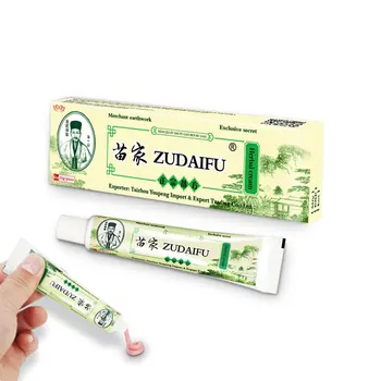 

Zudaifu Skin Psoriasis Cream Dermatitis Eczematoid Eczema Ointment Treatment Plant Herbal