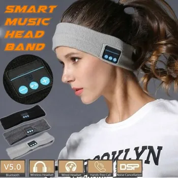 

Wireless bluetooth Headphones bluetooth 5.0 Sports Stereo Hands-free Calling Running Music Sleep Wireless Headband With Mic