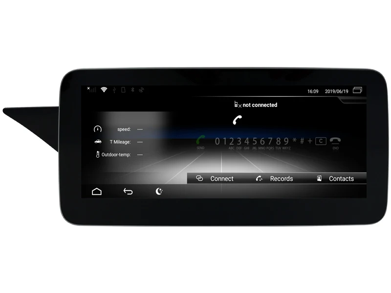 Автомагнитола WITSON на Android 9 0 10 25 дюйма с GPS для BENZ E class W212 sedan E180 E200 E260 E300 E320 E350 E400 E500
