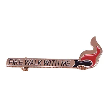 

30pcs/lot Twin Peaks Backpack Pins Matches Enamel Pins Cartoon Anime Lapel Pin Bag Brooches Hat Badge Ins Style Brooch Q1840