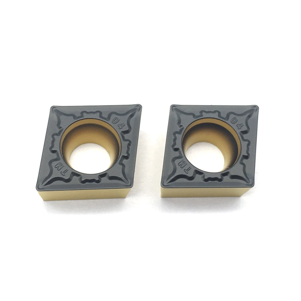 100% Original WS8125 CCMT09T304 TM CNC Lathe Cutter For Steel Carbide Inserts Turning Tools For WC Type U Drill Bit tool