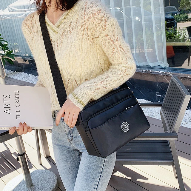 Bolso para teléfono móvil para mujer, bandolera pequeña de lona, informal y  ligera, novedad de 2023 - AliExpress