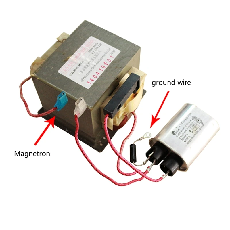 Cable With Fuse For Microwave Oven Spare Parts High Voltage 5KV 0.7A 220V For Home Microwave Oven Retailsale