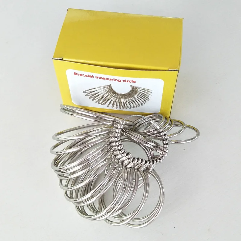 

Standard Jade Bracelet Measurement Circle Bracelet Wrist Size Measuring Ring jie zhi quan Finger Bracelet Size Measurement