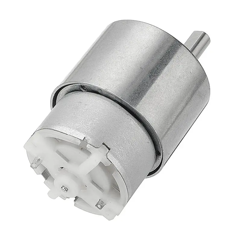 Machifit DC 12V мотор-редуктор 33/100/190 об/мин 37 мм 500 редуктор ed мотор-редуктор для лодки автомобиля электрический велосипед вентилятор бытовой техники
