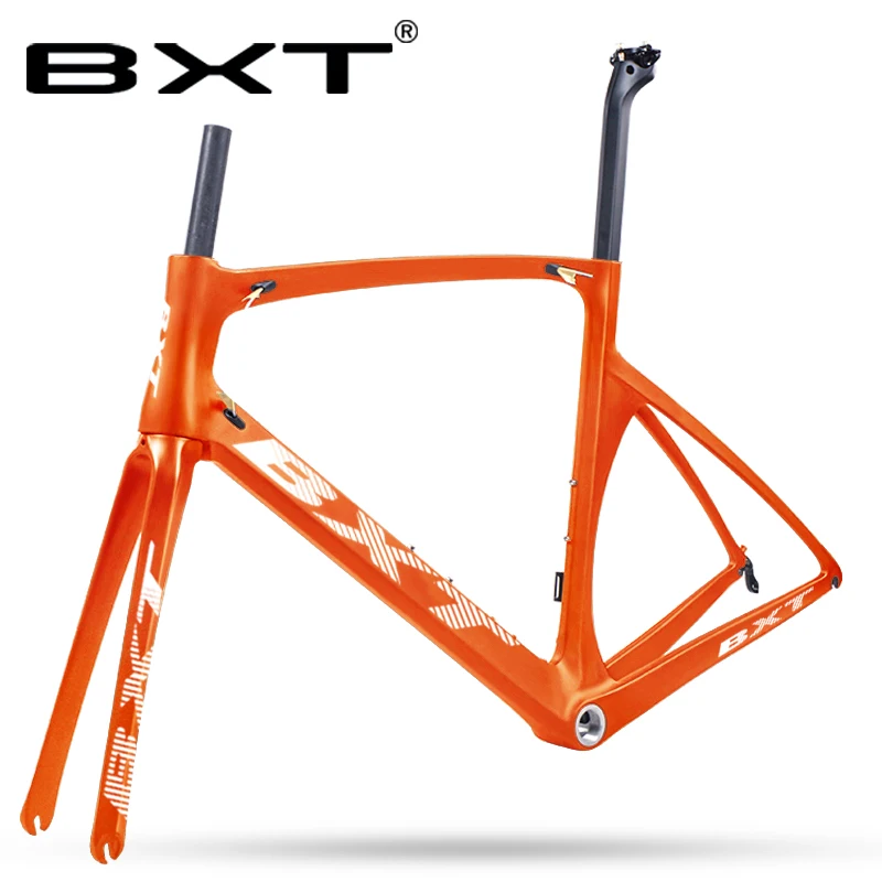 

Super light T800 carbon road bicycle 700C Frame V brake carbon racing aero bicycle frameset 1-1/8" 1-1/2" Tapered Tube frames