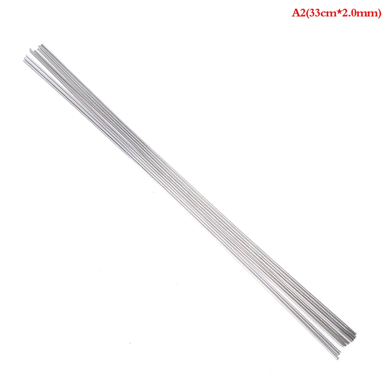 

10pcs Low Temperature Aluminum Welding Wire Flux Cored 33cm*2.0mm/33cm*1.60mm Al Soldering Rod No Need Solder Powder