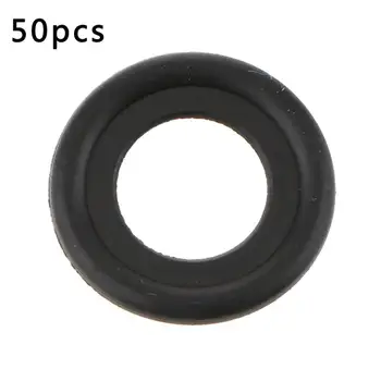 

50 Pieces Sealing Ring For 652526/3536966 Flat Oil Drain Plug Crush Washer Seals Auto Car Accessories