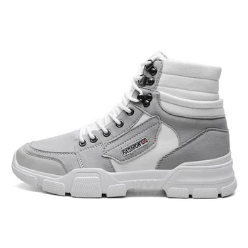 

Autumn New Retro Inside high-rise Martin high-top work boots winter breathable British fashion with Korean version