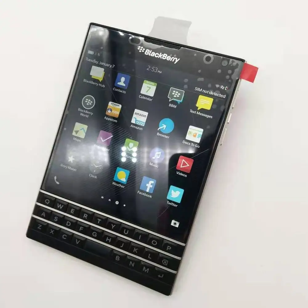 Оригинальный разблокированный мобильный телефон Blackberry passport Q30 четырехъядерный