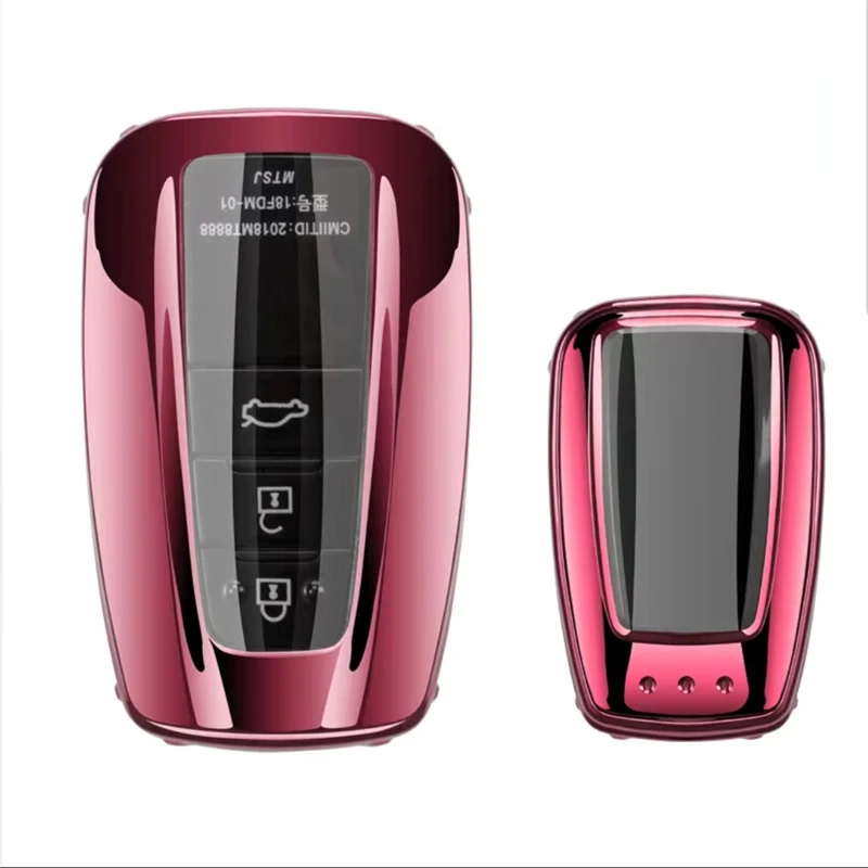 WaterproofNewSoftTPUCarKeyCaseFullCoverForToyotaPriusCamry