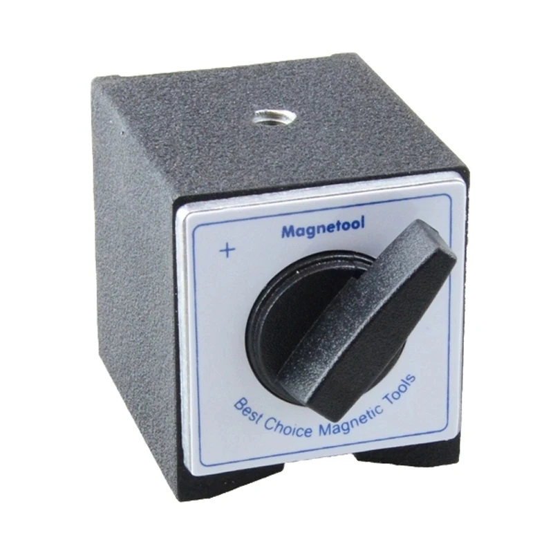 

NH-F M5 Screw Hole Mini Type 30kg Holding Force Switch On Off Dial Indicator Gauge Stand Holder Magnetic Base Shaft Support