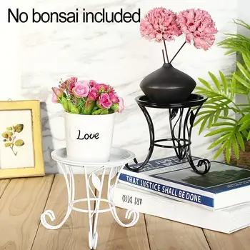 

Small Mini Metal Pot Stand Plants Stand Flower Stand Succulent Pot Outdoor Balcony Room Garden Holder For Living Indoor
