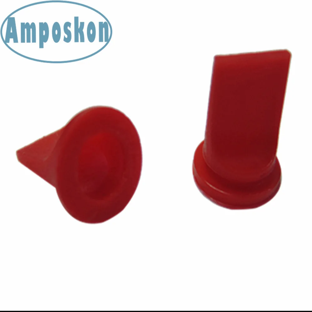 

10 pieces Red Silicone Duckbill Valve One-way Check Valve 10 * 6 * 12.7 MM for Liquid and Gas Backflow Prevent