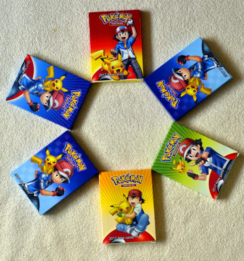 

TAKARA TOMY Cards Toy Holder 20/25pcs Cartas Pokemon Cards GX Carte Pokemon Francaise for Children Gifts