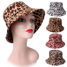Взрослая Унисекс Мужская Женская кепка Кепка с изоображением леопарда, уличная Солнцезащитная шляпа для путешествий, Повседневная Кепка-ведро, аксессуары для одежды, gorros mujer invierno