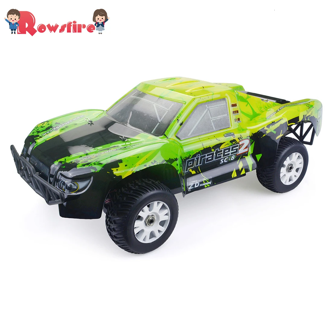 

ZD Racing 9203 1/8 4WD 90KM/H RC Brushless Electric Vehicle Short Course Truck - RTR Version Green