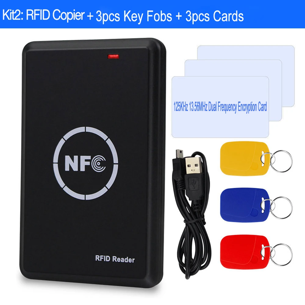 Lettore Di Schede NFC USB 125kHz: Copia E Leggi Portachiavi E Smart Card - 5
