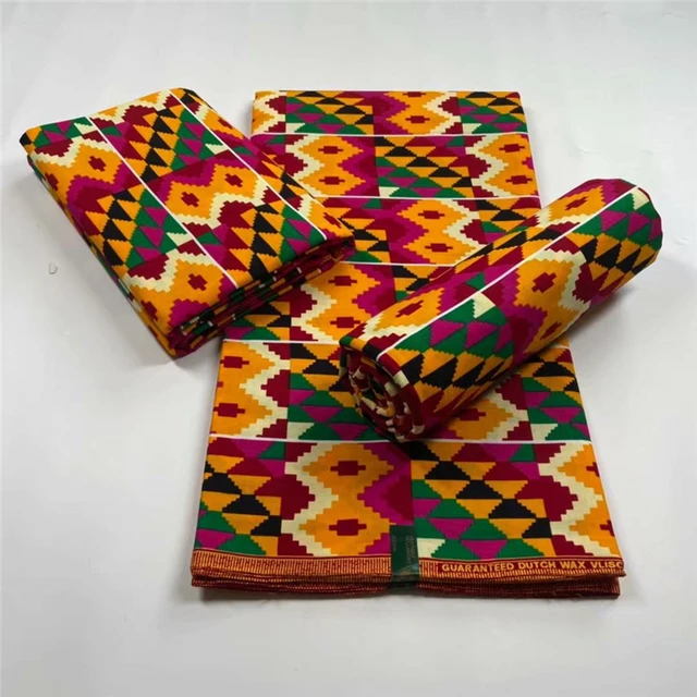 2021 New Hot Sale African Wax Fabric Cotton Material Nigerian Ankara Block Prints Batik Dutch High Quality Sewing Cloth VL-40 13