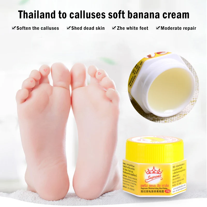 Banana Moisturizing Feet Cream Cracked 
