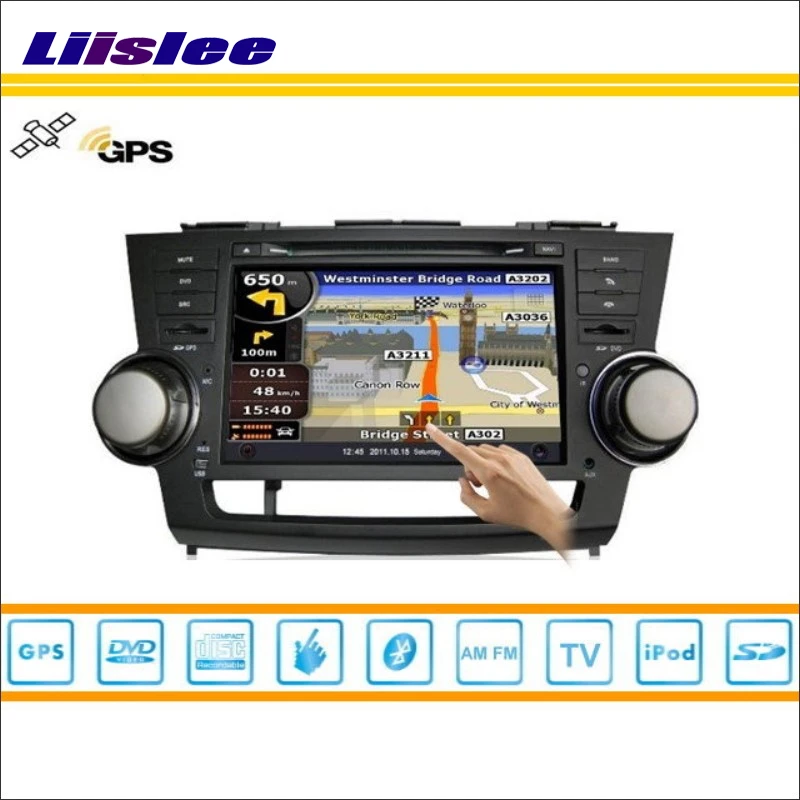 Car Multimedia System For Toyota Kluger 2007~2013 Radio CD DVD Player GPS  Satellite Nav Navi Navigation HD Touch Screen|Car Multimedia Player| -  AliExpress