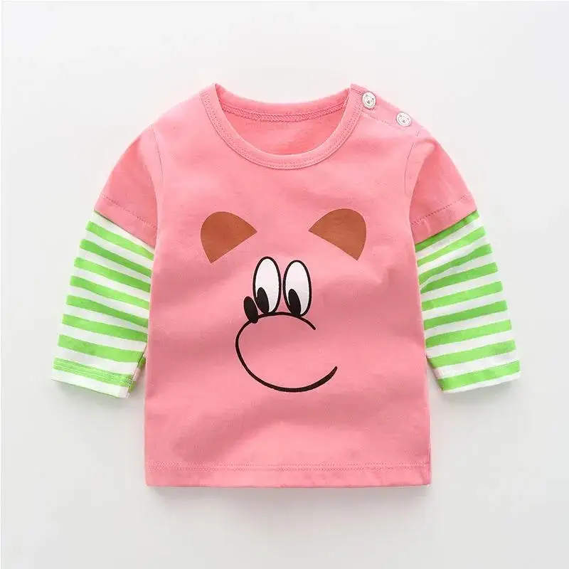 Children's Hooded Sweater 2021 Autumn Spring Boys Girls Baby Tops Casual Sweatershirt Jacket Foreign Style Bottoming Shirt