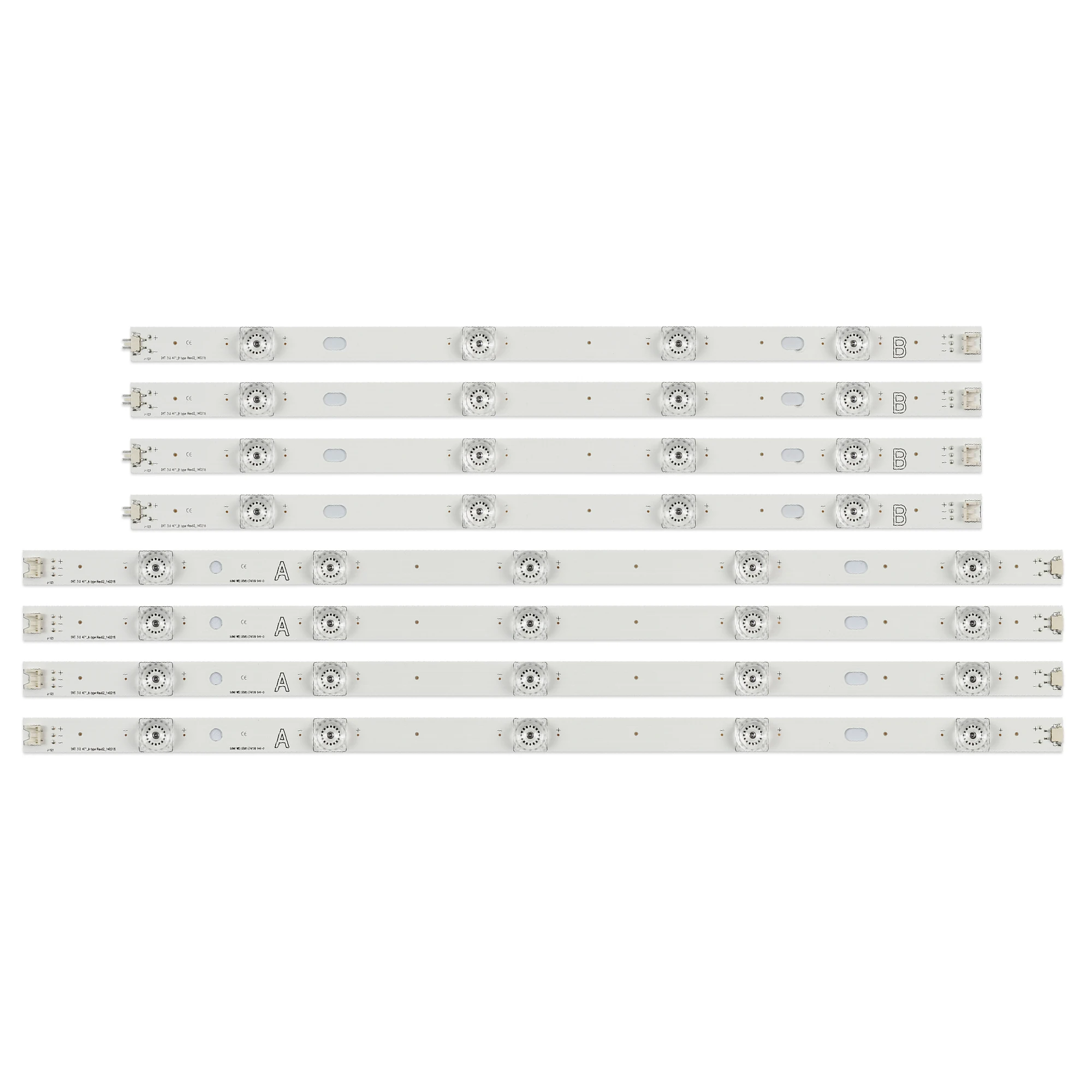 Новинка 8 шт. светодиодный фонарь для LG 47LB570V 47LB552U 47LB580V 47LB585V 47LB550B 47LY340C 47GB651C |