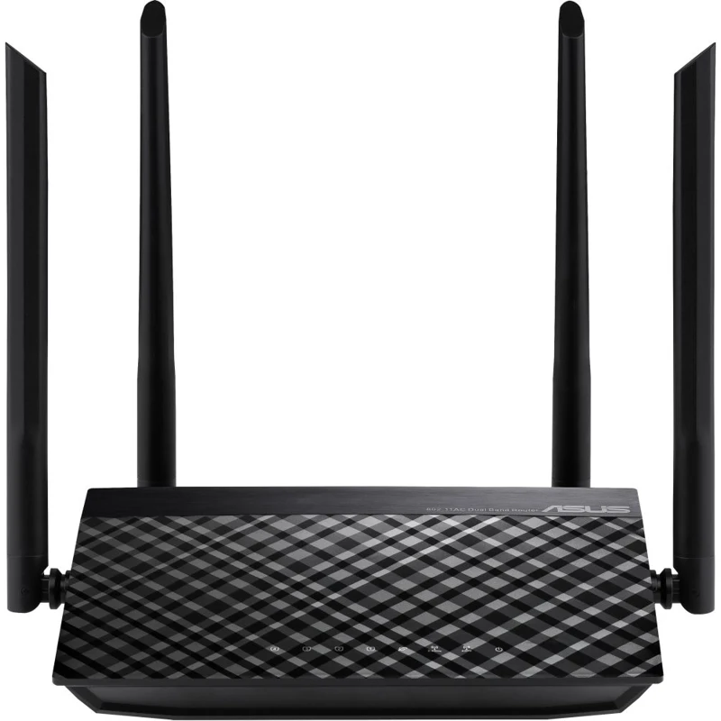 Роутер беспроводной Asus RT-AC51 AC750 10/100BASE-TX черный