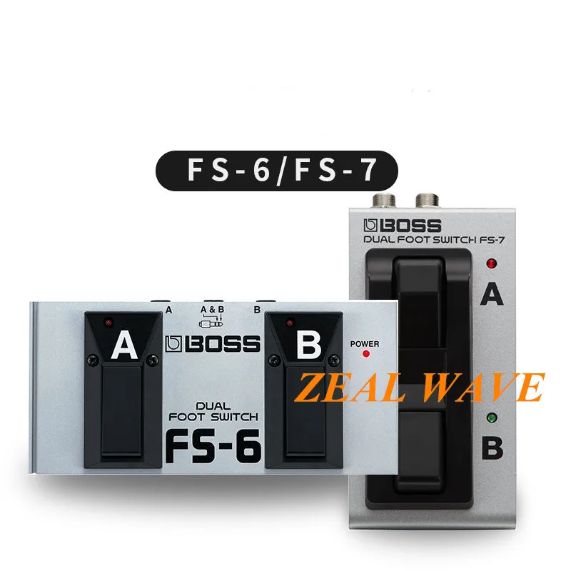 BOSS FS-6 FS-7 гитары Эффект Переключатель педали ножной выключатель Динамик