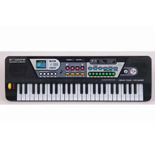 Дети черный и белый с рисунком поставляется с микрофоном электронная клавиатура легкий удобный Детский обучающий Mu