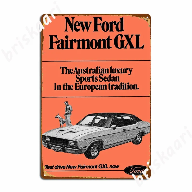 

Fairmont Gxl Metal Signs Painting Décor Decoration Club Bar Wall Mural Tin sign Posters